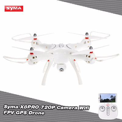 

Original Syma X8PRO 720P Camera Wifi FPV Drone Altitude Hold One Key Return GPS Positioning RC Quadcopter RTF