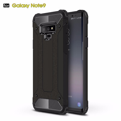 

Goowiiz Phone Case For Samsung Galaxy Note 9 King Kong Armor Fashion Bumper PC TPU Prevent falling
