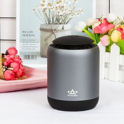 

Langqin ROYQUEEN C1 Bluetooth 42 Portable Card Speakers TWS Interconnect True Wireless Stereo Play Hands-free Call RGB Ambient Light All Aluminum Body Space Gray