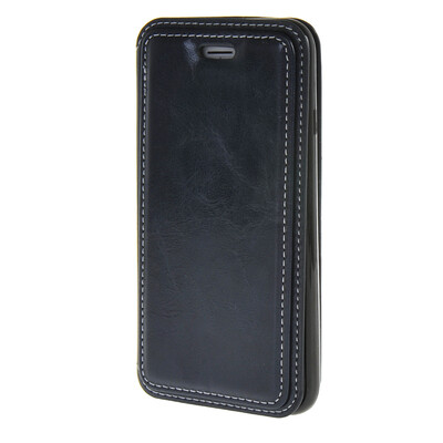 

MOONCASE Premium PU Flip Leather Wallet Card Pouch Back чехол для Cover Apple iPhone 6 Plus (5.5") синий