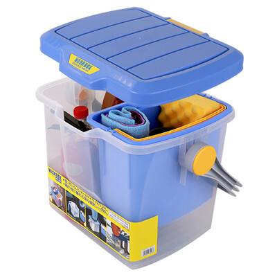 

Alice IRIS RV15B multi-purpose box camping stool washing bucket bucket green