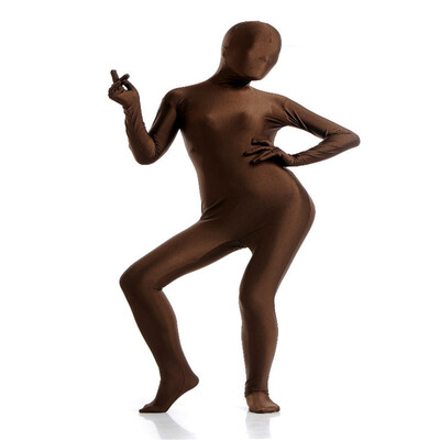 

Womens Green Zentai Full Bodysuit Women Costum Made Rose Color Tights Suits Womens Full Bodysuit Cosplay Halloween Costumes