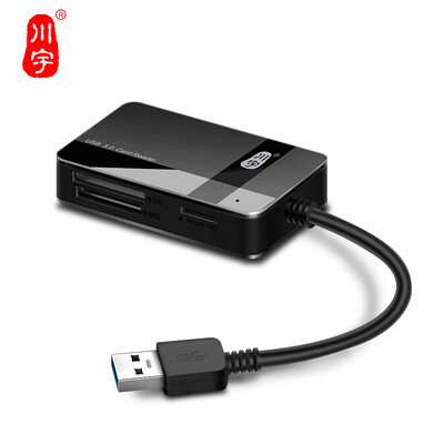 

Chuanyu USB30 high-speed multi-function card reader supports SDTFCFMS SLR camera driving recorder memory card mobile phone memory card C369S