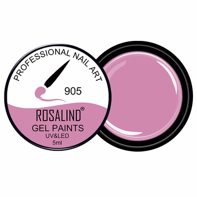 

ROSALIND Gel Varnish 5ml 61Pure Colors UV Gel Manicure DIY Nail Art Gel Polish Design Nail Painting Color gel lacquer881-942