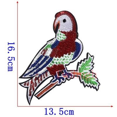 

1Pcs Badge Brand Patches Sequin Shine Sticker Letter I Love Paris Motif Applique Garment Children Women DIY Clothes Bags Shoes