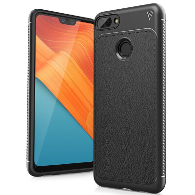 

MOONCASE Motorola Moto E5 Plus Gentleman Series TPU-Black