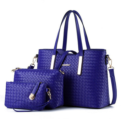 

SMOOZA 2018 New new women shoulder bag famous designer luxury brands women bag set good quality medium women handbag set