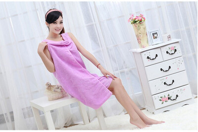 

Microfiber towels Bathrobes 3 colors magic bath towls birthday gifts for lady