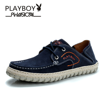 

PLAYBOY brandNew Korean style for springRetro LeisureSuede&fashional sneakerMens shoes