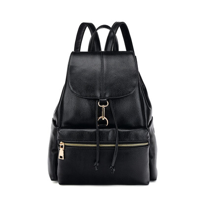 

European&American Womens Bags 2018 New Style Shoulder Bag Female Soft Leather Backpack Fashion Bag
