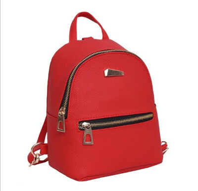 

2018 New Small Women Backpack Korean Fashion Bag Casual PU Shoulder Rucksack Female Student Mochila Travel