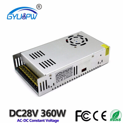 

360W 28V 13A Small Volume Single Output Switching Power Supply Transformers 110V 220V AC DC28V SMPS For Led Light Machinery