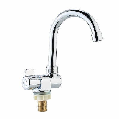 

Hot And Cold Water Mixer Tap DeckWall Mounted Rotating RV Faucet High-end Kitchen Faucet for Camper Recreational Vehicle Motorhom