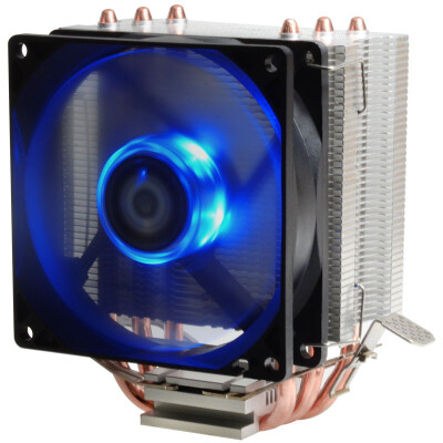 

ID-COOLING SE-903 multi-platform tower side blowing CPU heat sink three heat pipe 9cm blue LED light fan