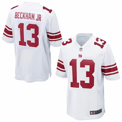 

Mens New York Giants Saquon Barkley Nike White 2018 NFL Draft Pick Game Jersey