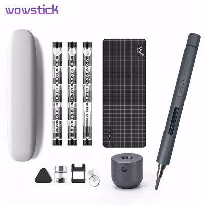 

Wowstick 1F Pro Mini Electric Screwdriver Rechargeable Cordless Power Screw Driver Kit with LED Light Lithium Battery Operated