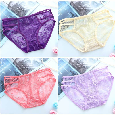 

Women lace briefs panties Hollow summer seamless underwear fancy 7colors intimates girls fashion bragas