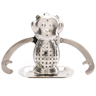 

UpperX Mesh Loose Tea Leaf Infuser Tray Strainer Filter Herb Diffuser Stainless Steel ShapeMonkey