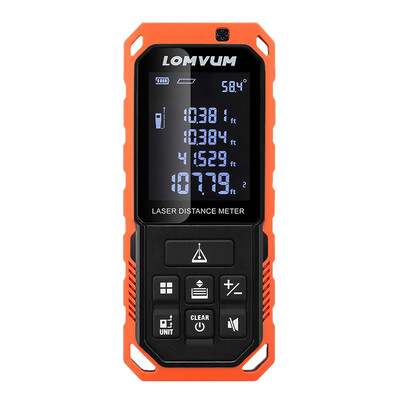 

Long Yun LOMVUM LD laser range finder 80 meters USB charging infrared electronic ruler