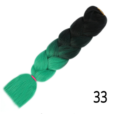 

Jumbo Ombre Braids Braiding Hair Extension 24inch 100gPack Purple Pink Blonde Wigs For Women Synthetic Crochet Hair Extensions