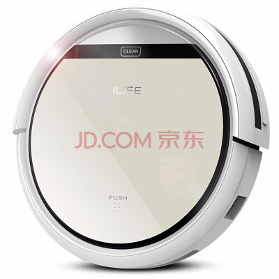 

ILIFE V5 Robotic Vacuum Cleaner upgraded version of V3S for All Kinds of Floor CleaningGray