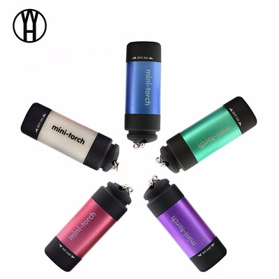 

New Mini USB Flashlight Torch Keychain Light Waterproof Torchlight Pocket Multicolor Powerful&rechargeable led torch