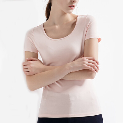 

Canvaus Summer Women Commuter Slim Simple Comfortable O-neck Cotton Short-sleeved T Shirt