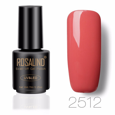 

ROSALIND 7ML Nail Polish Gorgeous Color Nail Gel Polish Vernis Semi Permanent Top Coat Base Coat Gel Nail Varnishes gel lacquer