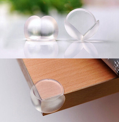

mymei Popular 4 PCS Baby Desk Table Corner Edge Cushions Protector Guard Safety white
