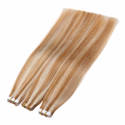 

Bhf Hair Tape In Human Hair Extensions 16 Remy Brazilian Straight Hair 100 Human Hair 4 20PcsPack 40GPack