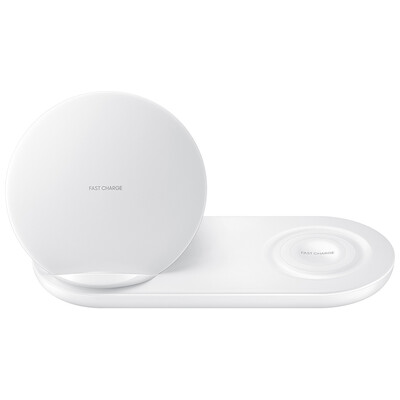 

Samsung SAMSUNG original wireless charger dual fast charging base seventh generation fast charger 25W QI protocol with original Type-C charger white