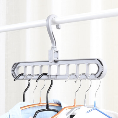 

YouJiaLiangPin multi-function magic hanger storage rack creative rotating adult children folding hanger pants rack hook