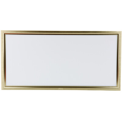 

Jingdong Supermarket] Foshan Lighting (FSL) Integrated Ceiling LED Light Aluminum Clamp Board Panel Light 300 * 600 Long Shaped 22W White Light Elegant Gold