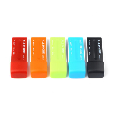 

New USB 2.0 Memory Multi Flash Card Reader Adapter For SD TF M2 MS Green