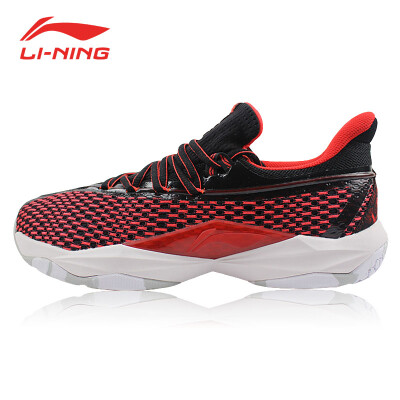 

Li Ning LI-NING sports shoes mens sports&leisure shoes badminton shoes front shadow second generation shock absorption breathable wear AYTN061-3 standard black Li Ninghong 42 yards