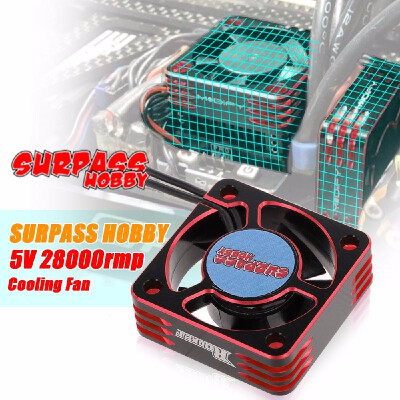 

SURPASS HOBBY 5V 28000rmp Cooling Fan for 540 Sensored Sensorless Motor RC Car Motor