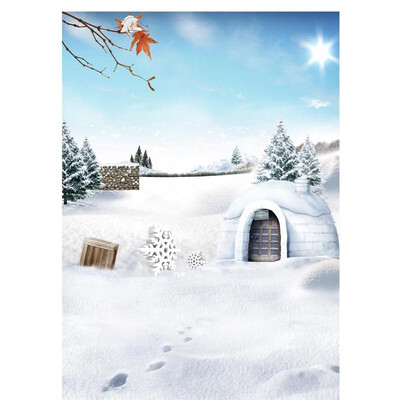 

Pink Christmas Photo Backdrop 57FT Vinyl Fabric Cloth Digital Printing Photo Background s-1001