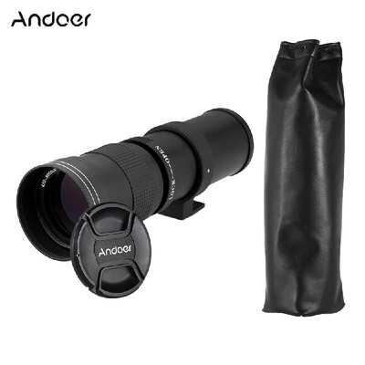 

Andoer 420800mm F8316 HD Super Telephoto Manual Zoom Lens with TMount for Canon Nikon Minolta Sony Pentax Olympus DSLR Camera