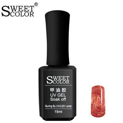 

SweetColor nail oil gelatin mermaine color 15ml phototherapy glue fast drying lasting colorless mermaid pink nail oil glue