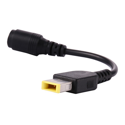 

COOLM 79mm x 55mm Power Converter Cable Adapter Round Jack to Square Plug Power Conversion Line For Lenovo ThinkPad