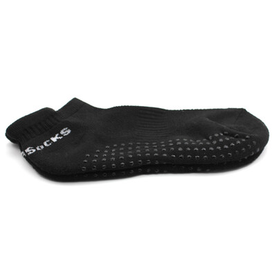 

Vanker Women Professional Short Yoga Hosiery Non Slip Excise Massage Ankle Socks Black