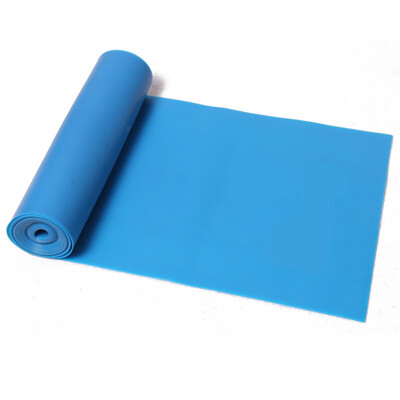 

1.5m Yoga Pilates Rubber Stretch Resistance Health Home Exercise Fitness Bands BLUE