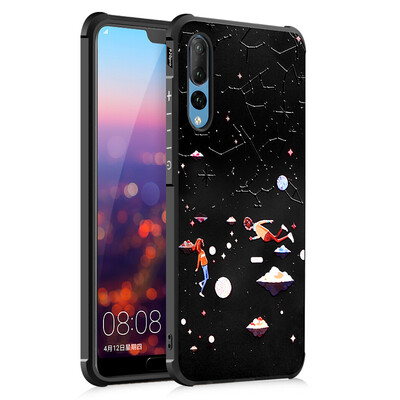 

Goowiiz Fashion Phone Case For Huawei P20P20 ProP20 LiteNova 3E Luxury 3D Cute Cartoon Slim Full Soft Silicone
