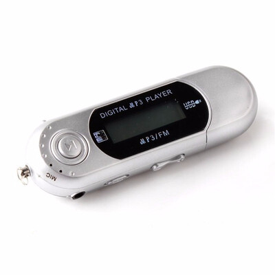 

Mini MP3 Players TFSD Card Slot Digital USB 20 Flash Drive Memory Stick LCD Sports MP4 Music Player With FM Radio With Mic