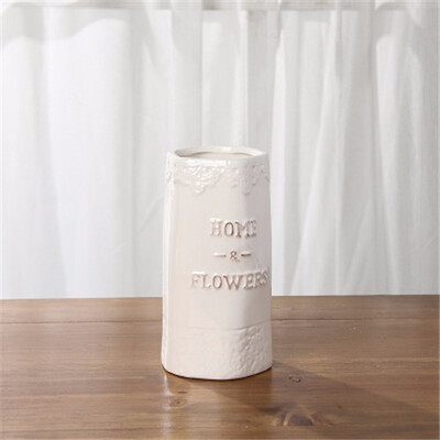 

Modern minimalist ceramic flower vase small fresh living room drying flower tableware vase creative home decoration ornaments