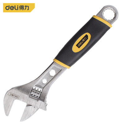 

Deli deli boutique plastic handle adjustable wrench open adjustable wrench 12 inch DL30112