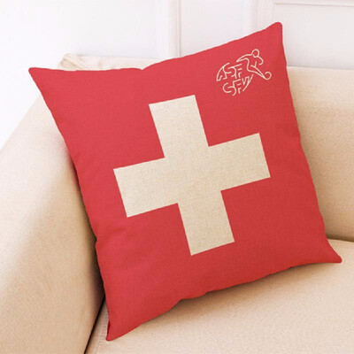 

The 2018 World Soccer Cup Home Decor National Flag Cushion Cover Linen Sofa Design Throw Pillow Case