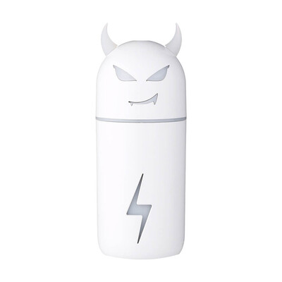 

TOMNEW USB Mini Cool Mist Humidifiers 190ML Portable Ultrasonic Strong Fog Air Freshener Cleaner with LED Light for Home or Car