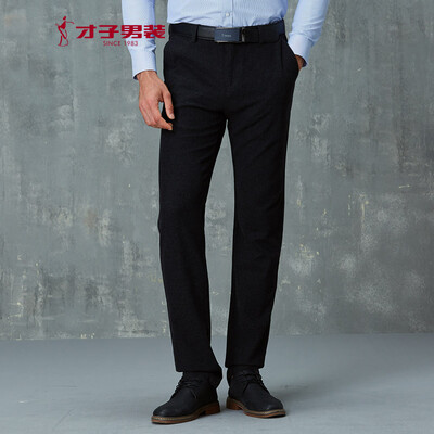 

Talented TRIES Casual Pants Mens Micro-Bomb Thickening Warm-Worn Slim Business Casual Pants Mens Pants 5186E2720 Black Blue 3692cm