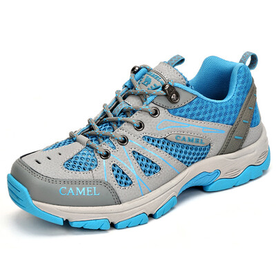 

Camel (CAMEL) outdoor hiking shoes spring and summer female models breathable shock absorber wear shoes walking shoes low to help women A51303601 pink 38